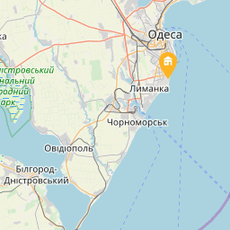 Домик у моря в Одессе. на карті